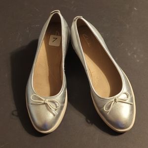 Clarks Cordella Alto flats, size 7